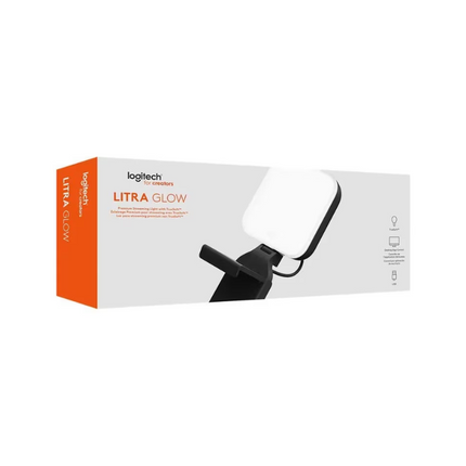 Luz Logitech Litra Glow | Premium Streaming | TrueSoft | USB | Graphite