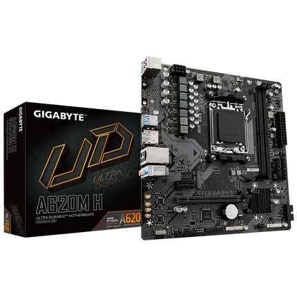 Tarjeta Madre Gigabyte A620M H | AM5 | Micro ATX | DDR5 | PCIe 4.0 | HDMI | USB 3.2