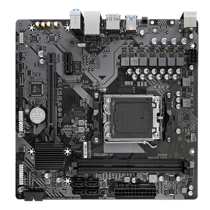 Tarjeta Madre Gigabyte B650M H | AM5 | Micro ATX | DDR5 | PCIe 4.0 | USB 3.2 | HDMI | DisplayPort