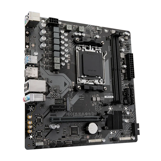 Tarjeta Madre Gigabyte A620M H | AM5 | Micro ATX | DDR5 | PCIe 4.0 | HDMI | USB 3.2