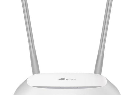 Router TP-Link TL-WR850N WiFi N300 vista frontal con antenas