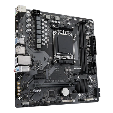 Tarjeta Madre Gigabyte B650M H | AM5 | Micro ATX | DDR5 | PCIe 4.0 | USB 3.2 | HDMI | DisplayPort