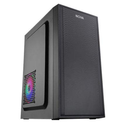Case Nova CM03Q1RA003C | Micro ATX | 2x USB 2.0 | HD Audio | Fuente de Poder 600W