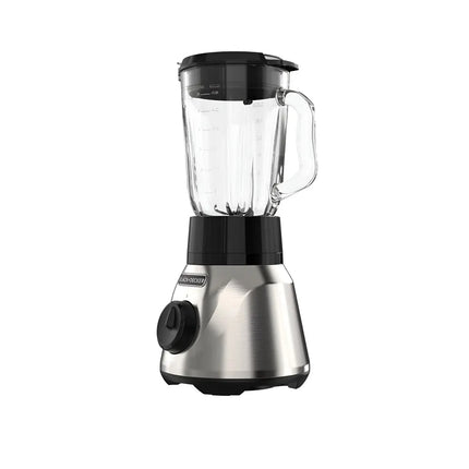 Licuadora Black+Decker Tricuadora BL1686‑0SDLA | 800 W | 2 Velocidades + Pulso | Jarra Vidrio 1.5 L | Vaso Personal 500 ml | Acople Metal