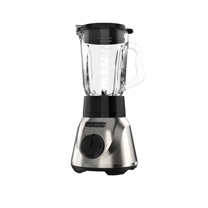 Licuadora Black+Decker Tricuadora BL1686‑0SDLA | 800 W | 2 Velocidades + Pulso | Jarra Vidrio 1.5 L | Vaso Personal 500 ml | Acople Metal