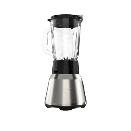 Licuadora Black+Decker Tricuadora BL1686‑0SDLA | 800 W | 2 Velocidades + Pulso | Jarra Vidrio 1.5 L | Vaso Personal 500 ml | Acople Metal