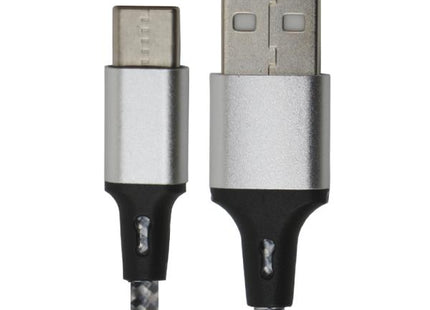 Cable USB-C a USB-A 2.0 Nova FAD31218001C | 1.8M | Carga Rápida | Revestimiento de Nylon | Alta Resistencia
