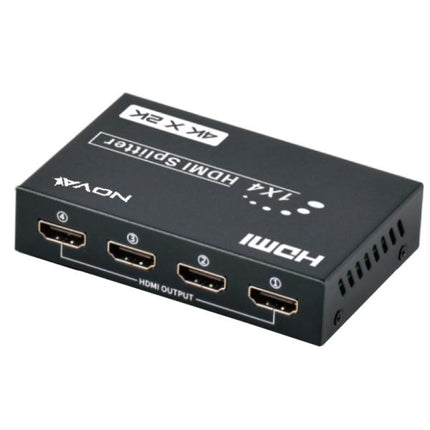 Splitter HDMI Nova FAA38214001C | 4 Puertos | 4K @ 30Hz | Duplicador de Señal | Plug and Play