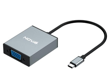 Adaptador Nova FAA301CV001C | USB-C a VGA | 0.15M | Resolución hasta 1080p | Plug and Play