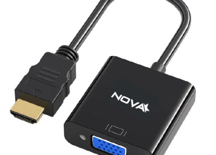 Adaptador Nova FAA321HV001C | HDMI a VGA | 0.15M | Macho a Hembra | Resolución hasta 1080p