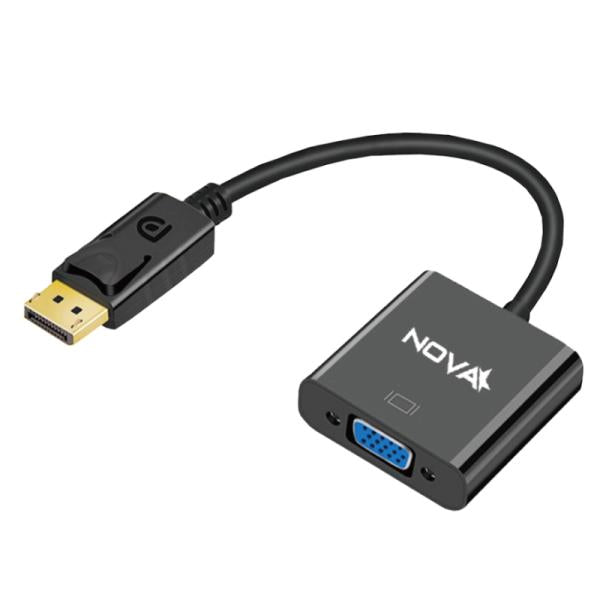 Adaptador Nova FAA321DV001C | DisplayPort a VGA | 0.15M | Resolución hasta 1080p | Plug and Play