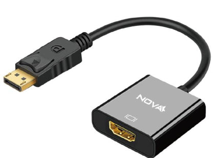 Adaptador Nova FAA331DH001C | DisplayPort a HDMI | 0.15M | Video Full HD | Plug and Play