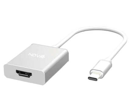 Adaptador Nova FAA341CH001C | USB-C a HDMI | 0.15M | Video 4K UHD | Plug and Play