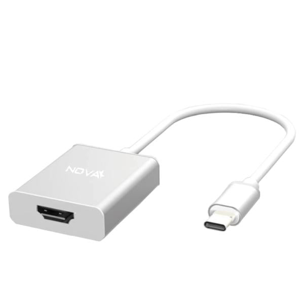 Adaptador Nova FAA341CH001C | USB-C a HDMI | 0.15M | Video 4K UHD | Plug and Play