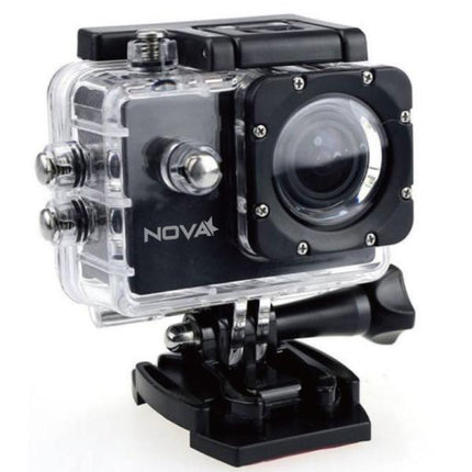 Cámara Deportiva Nova AWM20300001C | Pantalla 2” | Full HD 1080p | Incluye Control Remoto | Soporte para microSD hasta 32GB