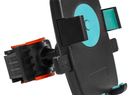 Soporte de Celular Nova FDBM0002001C | Para Motocicleta y Bicicleta | Ajustable | Rotación 360° | Compatible con Smartphones