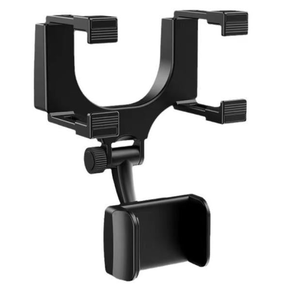 Soporte de Celular para Carro Nova FDBM0003001C | Para Espejo Retrovisor | Ajustable | Rotación 360° | Compatible con Smartphones