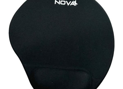 Mouse Pad Nova FXX21252001C con gel ergonómico y soporte de muñeca antideslizante vista frontal completa
