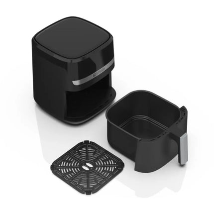 Freidora de Aire Digital Black+Decker PURIFRY AFBD62‑1BDLA | 5.5 L | 1500 W | Panel Táctil | 9 Funciones | Temperatura hasta 200 °C | Negra