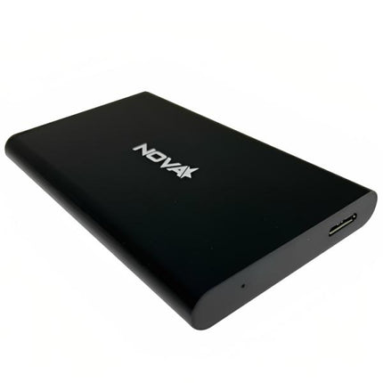 Encapsulador Nova AEB25021001C | SATA a USB-C | 2.5” | 5Gbps | Cable USB-A a Micro B | Carcasa para Disco Duro