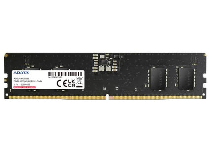 Memoria RAM ADATA Premier DDR5 | 8GB | 4800MHz | UDIMM | CL40 | 1.1V | On-die ECC