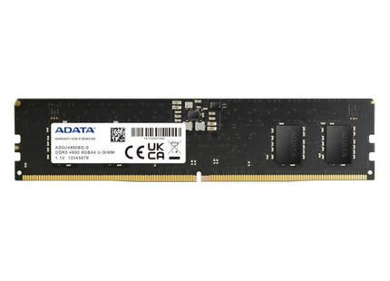 Memoria RAM PC ADATA AD5U480016G-S | 16GB | DDR5 | 4800MHz | 1.1V