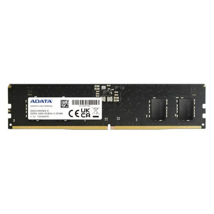 Memoria RAM PC ADATA AD5U480016G-S | 16GB | DDR5 | 4800MHz | 1.1V