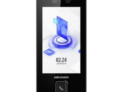 LECTOR BIOMETRICO DE RECONOCIMIENTO FACIAL HIKVISION DS-K1T344MBWX-E1(O-STD) IP65 DISTANCIA DE 1.5M CON PANTALLA TOUCH DE 4.5" 302921386