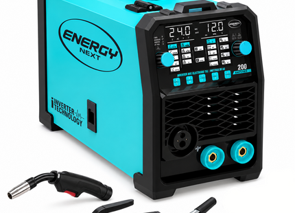 Energy Next Soldadora Inverter 3 en 1 200 A, IMET200X BV AD