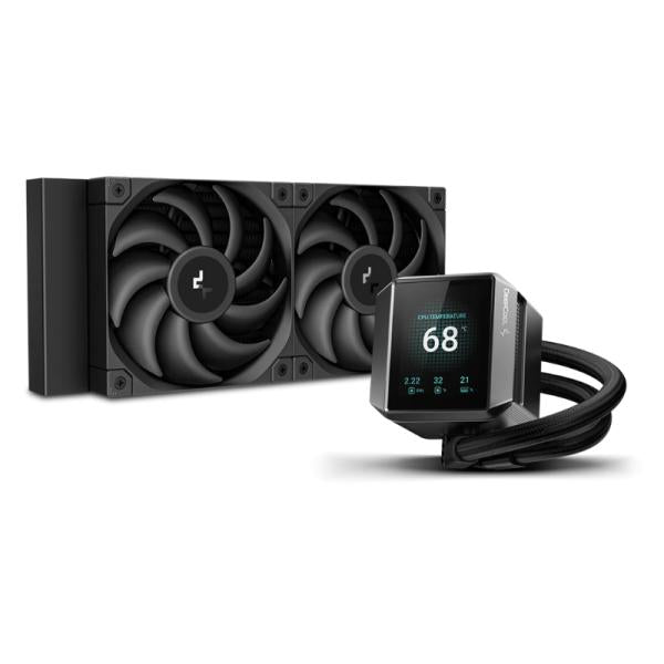 Enfriamiento Líquido RGB DeepCool MYSTIQUE 240 ARGB | AIO 2-en-1 282 mm | Compatible Intel/AMD