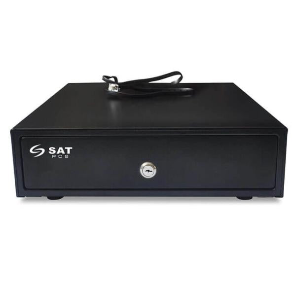 GAVETA DE DINERO PUNTO DE VENTA SAT AMERICA RS100 2643 300 X 360 X 80 MM 4070010000020