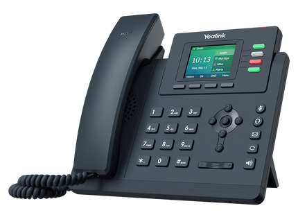 Yealink teléfono IP de 4 líneas Gigabit con PoE, SIP-T33G