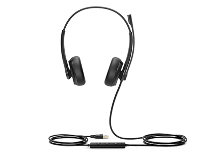 Yealink UH34 Dual Teams Auriculares USB Estéreo para Microsoft Teams con Micrófono