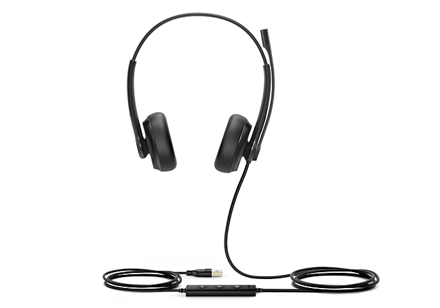 Yealink UH34 Dual Teams Auriculares USB Estéreo para Microsoft Teams con Micrófono