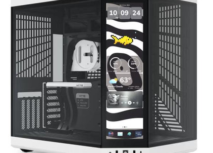 CASE HYTE Y70 TOUCH INFINITE TORRE MEDIA VIDRIO TEMPLADO CON PANTALLA TÁCTIL 14.9" GEN 3 CS-HYTE-Y70TTI-WB