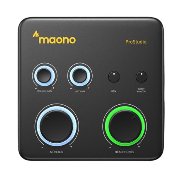 Interfase de Audio Maono PS22 Lite | USB-C | 2 Entradas | 24 bit | 48 kHz