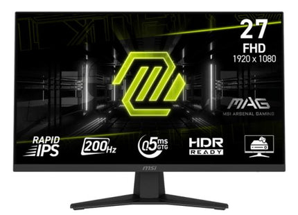 Monitor Gaming MSI MAG 274F | 27” Plano | FHD 1920 x 1080 | 200Hz | Anti-Glare | HDMI y DisplayPort