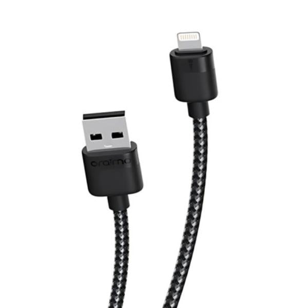 Cable USB-A a Lightning Oraimo Dura Line 3 | 2A | 1 m | Carga y Transferencia