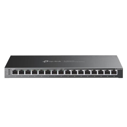SWITCH TP LINK SG2016P(UN) 16 PUERTOS RJ45 CON 8 PUERTOS POE+ 10/100/1000 MBPS ADMINSITRABLE
