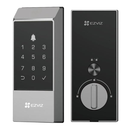 CERRADURA INTELIGENTE EZVIZ CS-DL04-R100-WBCP-GR(M)(O-STD) (E) HUELLA DIGITAL Y CODIGO DE ACCESO WIFI 2.4 GHZ 310500562