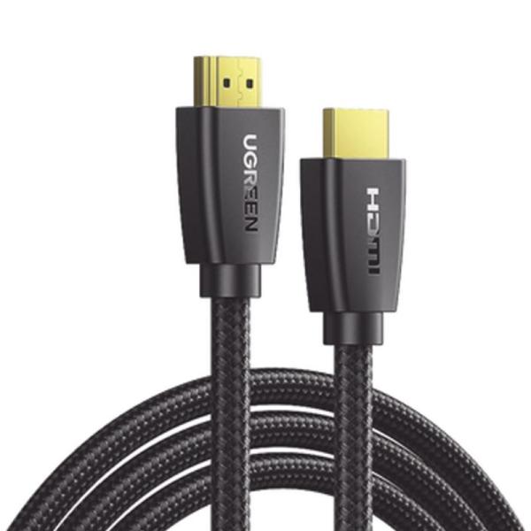 Cable HDMI UGREEN HD118 | 10 m | HDMI 2.0 | 4K@60 Hz | 18 Gbps | Nylon Trenzado