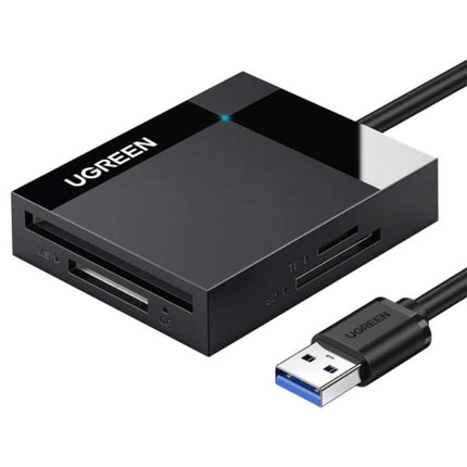 Lector de Tarjetas 4 en 1 UGREEN CR125 | SD/TF | USB-A | 5Gbps | Cable 50cm