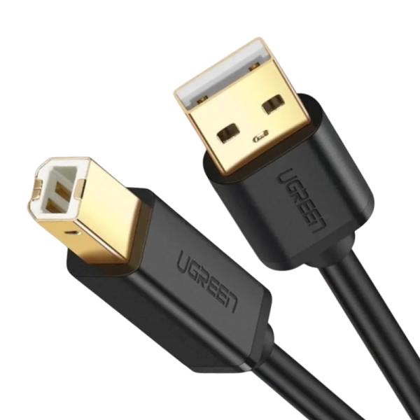 Cable USB‑A a USB‑B UGREEN US135 | 1 m | USB 2.0 | 480 Mbps