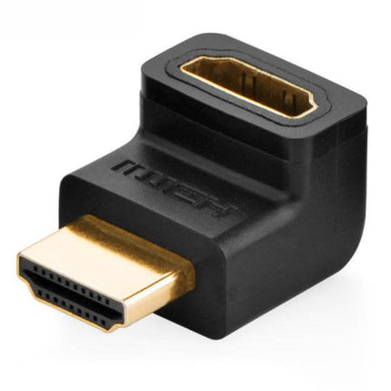 Adaptador Curvo HDMI a HDMI UGREEN HD112 | 4K | 1080p | Diseño en Ángulo Recto