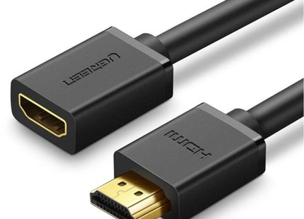 Cable HDMI UGREEN HD107 | 1 m | HDMI 2.0 (1.4‑compatible) | 4K@60 Hz | 10.2/18 Gbps | Extensión HDMI M–H
