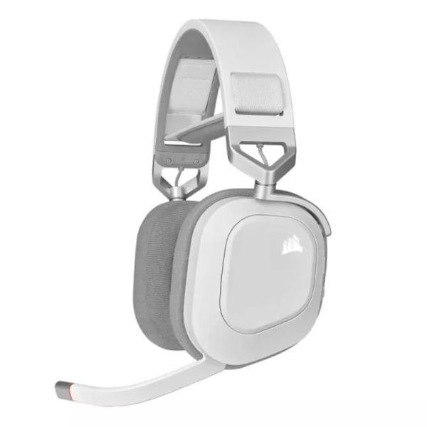 Headset Gaming RGB Corsair HS80 | Inalámbrico 2.4GHz con receptor | Sonido Dolby Atmos | Micrófono con cancelación de ruido