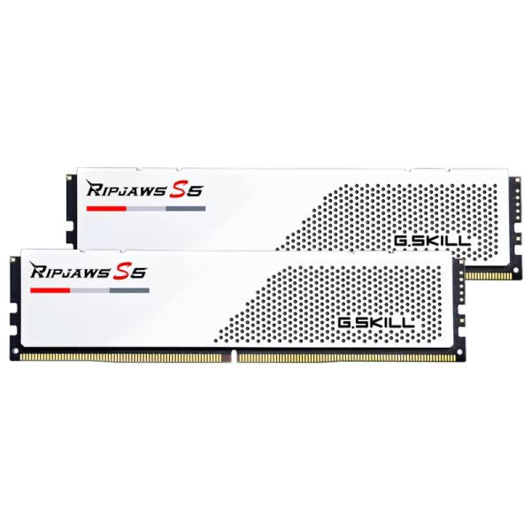 MEMORIA RAM PC 32GB (2 X 16GB) G.SKILL RIPJAWS S5 DDR5 5600MHZ CL34 F5-5600J2834F16GX2-RS5W