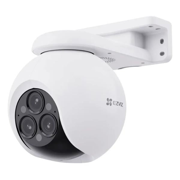 CÁMARA DE SEGURIDAD EZVIZ H80F MULTI 2K WIFI AI LENTES 2.8/6/12MM IR 30M AUDIO 2 VÍAS 303103464