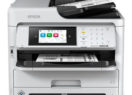 IMPRESORA EPSON WORKFORCE PRO WF-M5899 MULTIFUNCIONAL MONOCROMATICA USB BLUETOOTH WIFI DIRECT Y ETHERNET 1200 x 2400 PPP