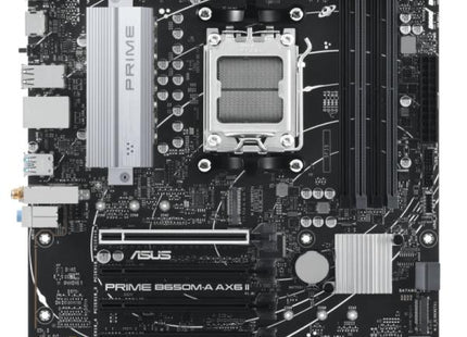 TARJETA MADRE ASUS PRIME B650M-A AX6 II-CSM AM5 MICRO ATX DDR5 90MB1J90-M0EAYC
